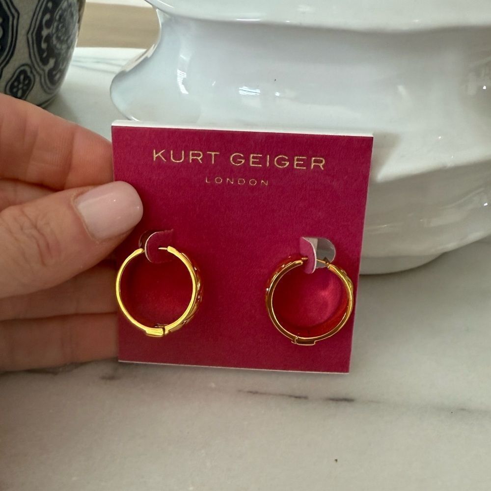 NWT Kurt Geiger hoops